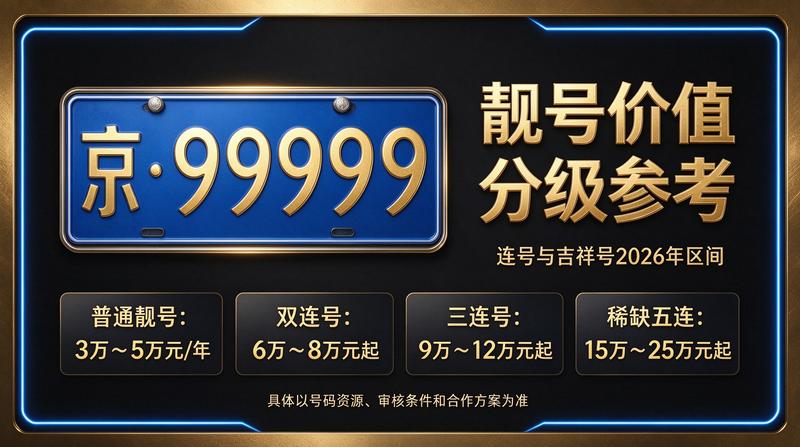 2026年车指标市场行情图解